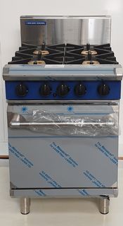 Blue Seal 4 Burner with Static Oven - New - $6895 + GST