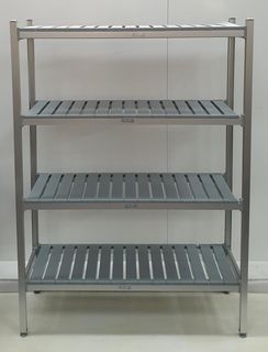 CCE Aluminum Shelving 4 Tier 1375mm x 610 x 1700 - $825.69 + GST