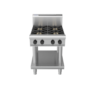 Waldorf 4 Burner Cooktop on Leg Stand - New - Nat Gas - $2895 + GST