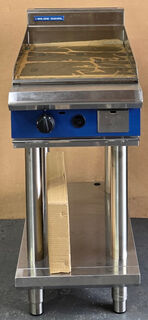 Blue Seal Dedicated Griddle on Leg Stand - Ex-Showroom - Nat Gas - $3295 + GST