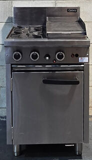 Cobra 2 Burner + Griddle Range with Static Oven - Used - Nat Gas - $2250 + GST